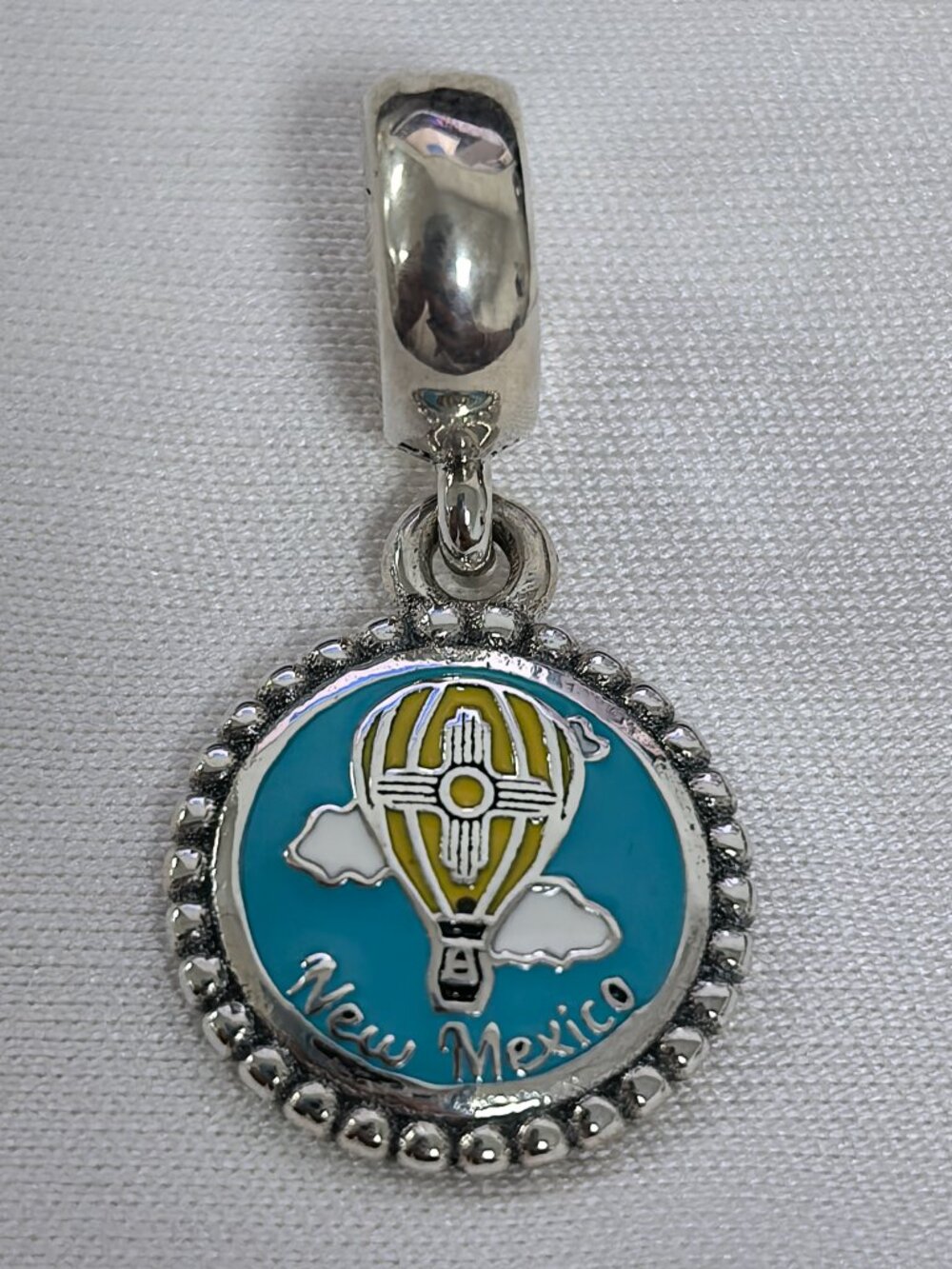 Pandora  Santa Fe New Mexico Exclusive Dangle Charm Pendant, S925 Silver Jewelry